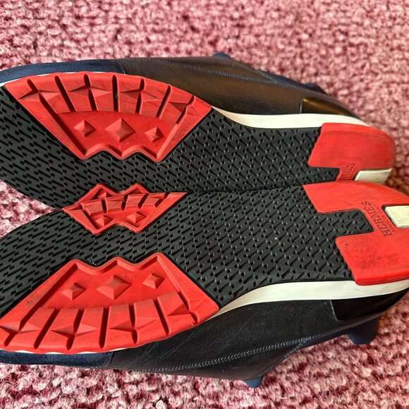 Hermès Stadium Sneakers – Navy, Black & Red Size 41 - Picture 5 of 7
